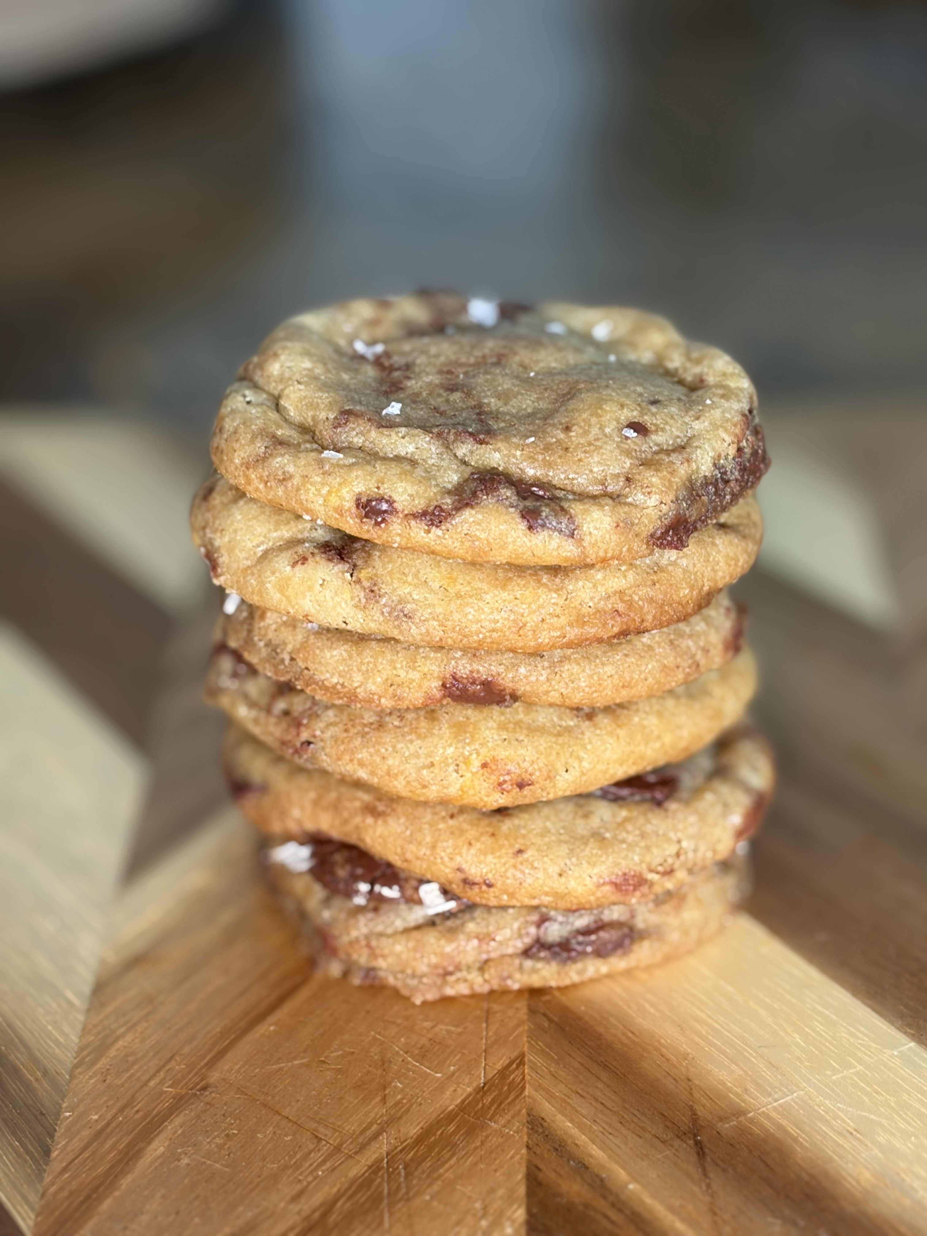 Sourdough Brown Butter Chocolate Chip Cookies (6-Pack)